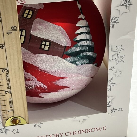 Vitbis Jumbo Christmas Glass Christmas Ornament Poland Szklane Ozdoby Choinkowe - Picture 13 of 15